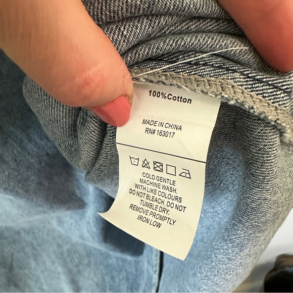 PRINCESS POLLY | Women’s Light Wash Denim Skirt size 6 - Picture 12 of 12